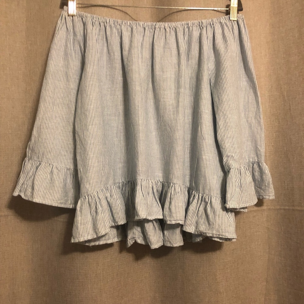 Off the shoulder blouse